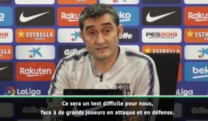 8es - Valverde : "Un test difficile" face à Lyon
