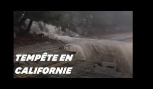 En Californie, des coulées de boues détruisent des maisons et inondent des routes