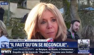 "Il faut qu'on se réconcilie." Brigitte Macron donne son sentiment sur les gilets jaunes