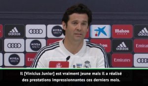 24e j. - Solari : "Vinicius réalise des performances impressionnantes"