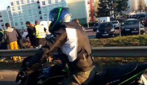 Besançon : le radar de la rue de Dôle dégradé en marge de la manifestation des gilets jaunes