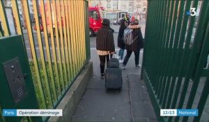 Paris : opération déminage porte de la Chapelle