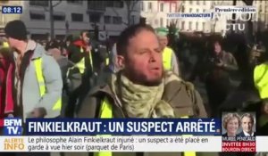 Injures antisémites envers Alain Finkielkraut: un suspect placé en garde à vue