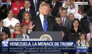 Venezuela: Donald Trump menace les militaires "pro-Maduro" de "tout perdre"