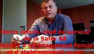 Mulhouse : Denis Jelsch  explique le rôle de la Safer 68