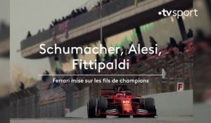 Formule 1 : Ferrari mise sur les fils de champions