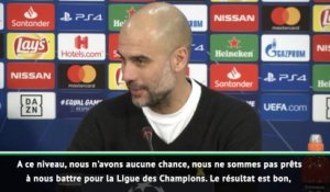 8es - Guardiola : "Le résultat est incroyablement bon"