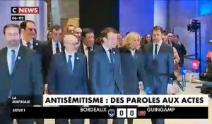 Antisémitisme - Les annonces d’Emmanuel Macron hier soir au dîner du Crif
