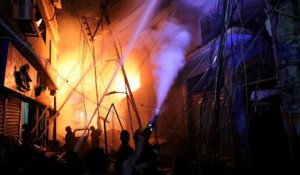 Un incendie fait au moins 69 morts dans la capitale du Bangladesh