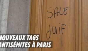 De nouveaux graffitis antisémites à Paris