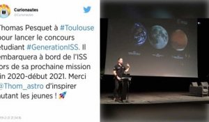 Toulouse. L’astronaute Thomas Pesquet lance un concours étudiant avant de repartir dans l’espace