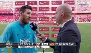 Lionel Messi : "Quand le jeu est fluide ça vient tout seul !"