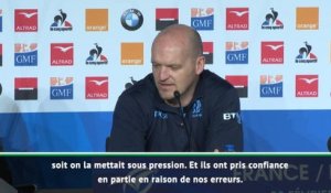XV de France - Townsend : "Tout s'est joué dans les premières minutes"