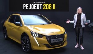 A bord de la Peugeot 208 (2019)