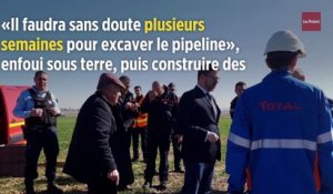 Yvelines : une fuite de pétrole inonde des champs et des rivières