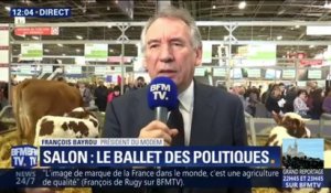 Salon de l'Agriculture: pour François Bayrou, "la France se reconnaît dans ses paysans"