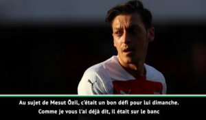 28e j. - Emery : "Important que tous les joueurs, dont Özil, soient disponibles"