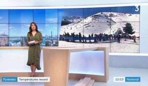 Hautes-Pyrénées : températures records sur les pistes