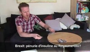 Avant le Brexit, le Royaume-Uni fait des provisions d'insuline