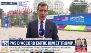 "Aucun accord" conclu entre Donald Trump et Kim Jong-un à Hanoï, le sommet tourne court 