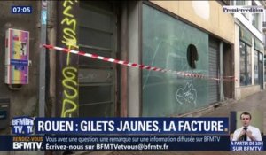 Gilets jaunes: la facture salée des manifestations à Rouen