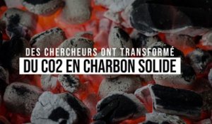 Des chercheurs ont réussi à transformer du CO2 en charbon solide