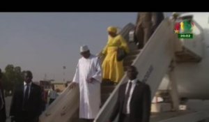 RTB/Arrivée des Présidentss du Rwanda et du Mali au Burkina Faso en prélude à la fin du FESPACO