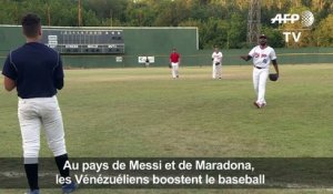 Les migrants vénézuéliens dynamisent le baseball en Argentine