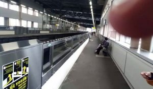 TGV à grande Vitesse parcourue