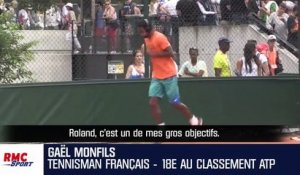 Gael Monfils "J'ai envie de gagner Roland-Garros, c'est l'un des mes objectifs"