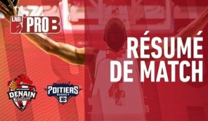 PRO B : Denain vs Poitiers (J19)