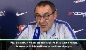 29e j. - Sarri : "Higuaín doit améliorer sa condition physique"