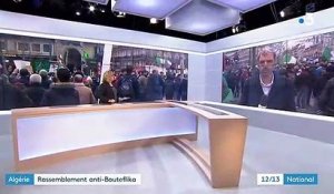 Élection présidentielle en Algérie : rassemblements en France conte la candidature d'Abdelaziz Bouteflika