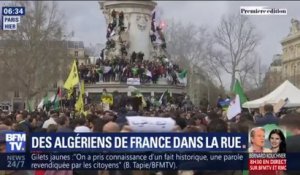Des Algériens de France manifestent pour dire "non" à un 5e mandat d'Abdelaziz Bouteflika