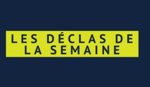 27e j. - Les déclas du week-end