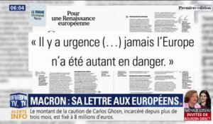 Que dit la lettre d'Emmanuel Macron aux Européens ?