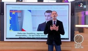 Emmanuel Macron prône un souverainisme européen