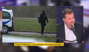 "On a l'impression d'un laxisme généralisé", affirme Louis Aliot, député RN des Pyrénées-Orientales après l'agression de deux surveillants de la prison de Condé-sur-Sarthe