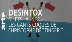 Gilets jaunes : les gants coqués de Christophe Dettinger ? - 06/03/2019 - Désintox