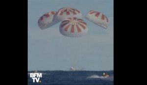 La capsule Crew Dragon de SpaceX a amerri avec succès dans l'océan Atlantique