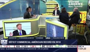 La semaine de Marc (2/2): Déficit commercial américain record en 2018 - 08/03