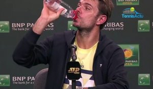 ATP - Indian Wells 2019 - Stan Wawrinka va retrouver Roger Federer : "L'enthousiasme n'est pas forcément énorme"