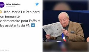 L’immunité de Jean-Marie Le Pen levée dans l’affaire des assistants au Parlement européen