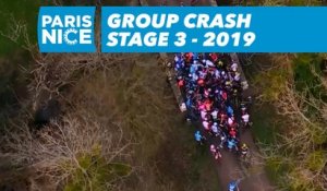 Group Crash - Étape 3 / Stage 3 - Paris-Nice 2019