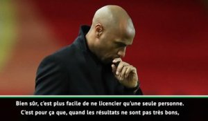 Monaco - Pirès sur Henry : "C'est toujours plus facile de virer l'entraîneur"