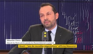 Rejet de l'accord du Brexit : "ça démontre un problème d'organisation de l'UE, elle est carcérale", estime Sébastien Chenu