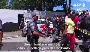Brésil: fusillade dans un collège près de Sao Paulo, 10 morts