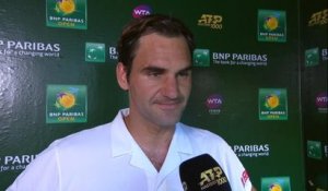 Indian Wells - Federer : "J'ai hâte de jouer ce match"