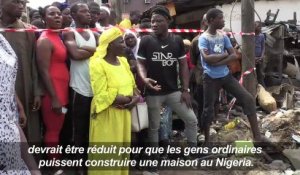 Lagos:les habitants en colère après l'effondrement de l'immeuble