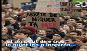 Manifestations pour le climat: Nos pancartes préférées
